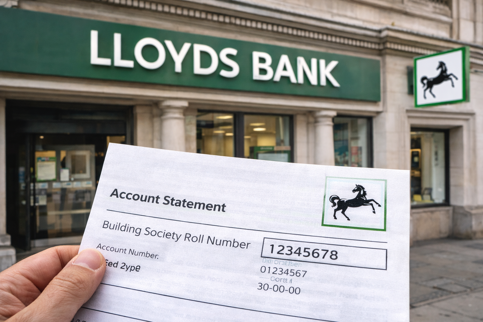 Building Society Roll Number Lloyds