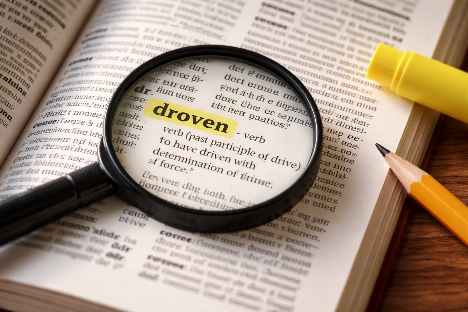 Droven Definition