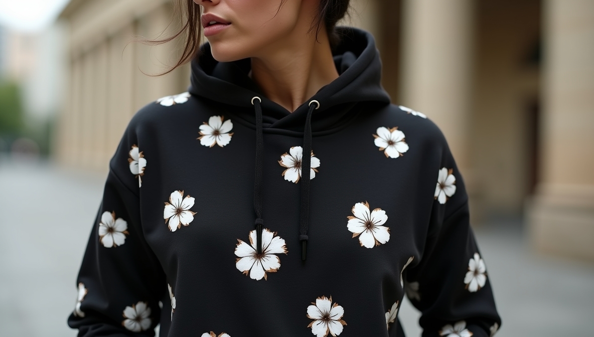 Black Denim Tears Hoodie