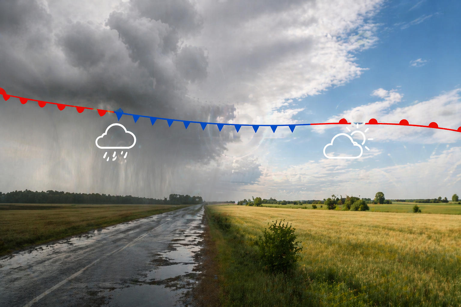 What Weather Does a Stationary Front Bring