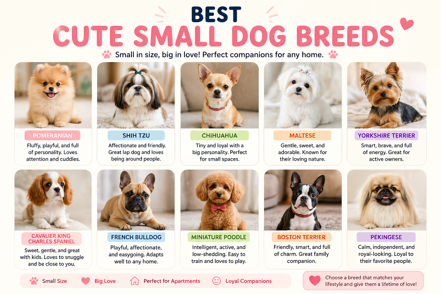 Best Cute Small Dog Breeds
