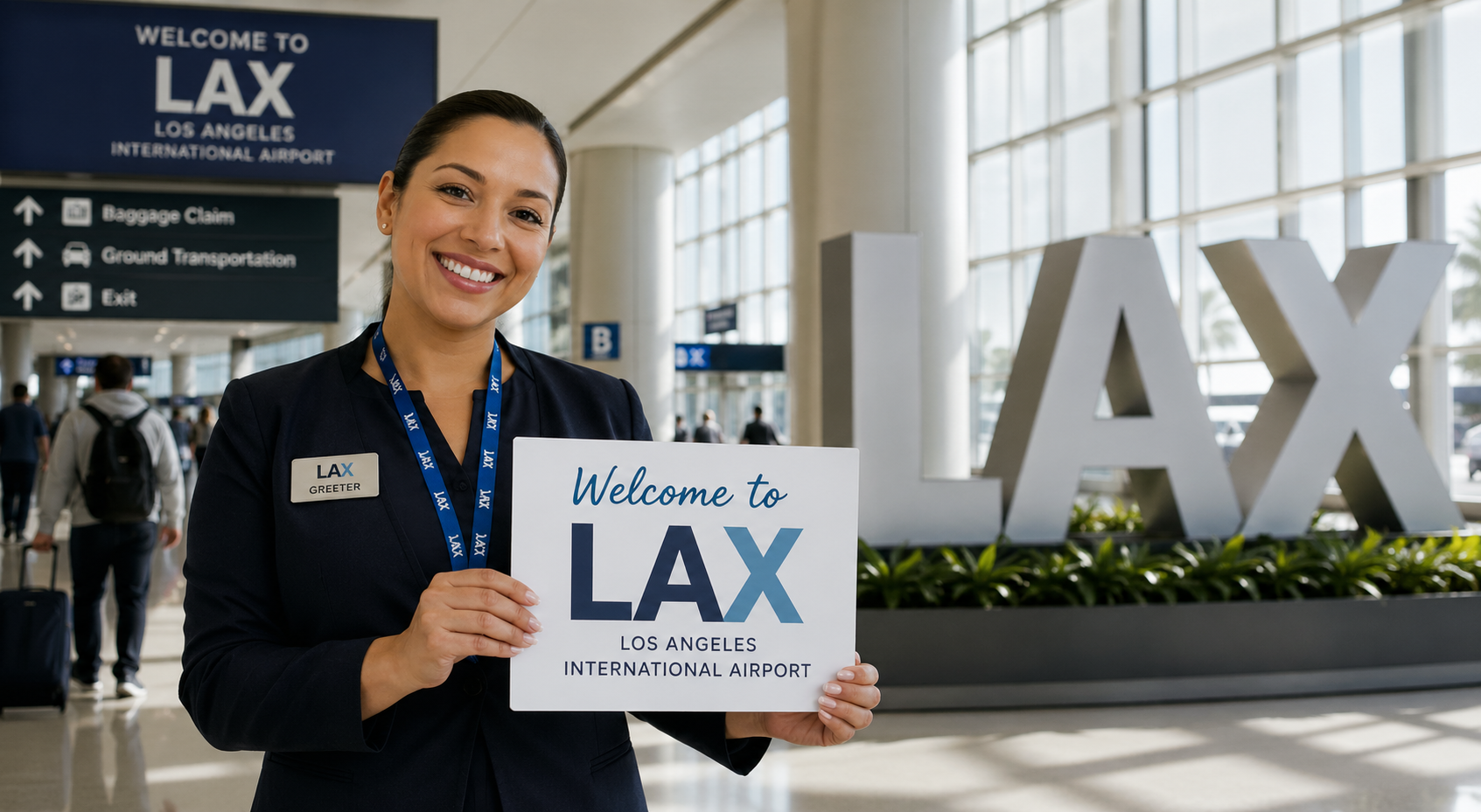 LAX Airport Greeter