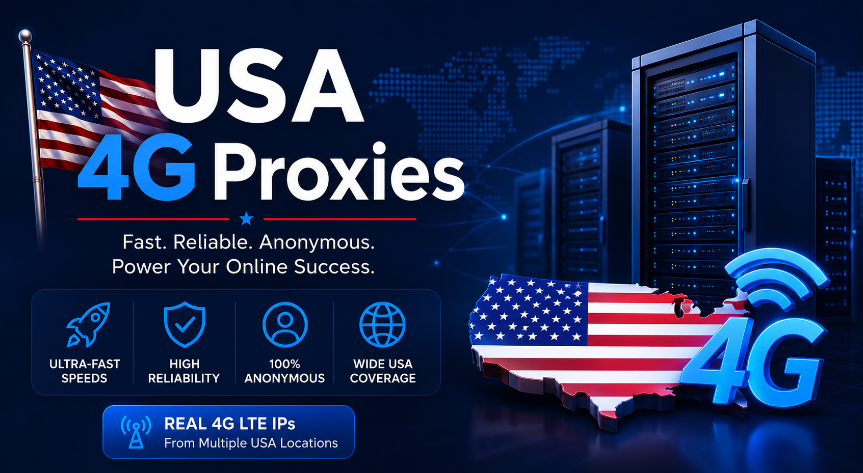 USA 4G Proxies