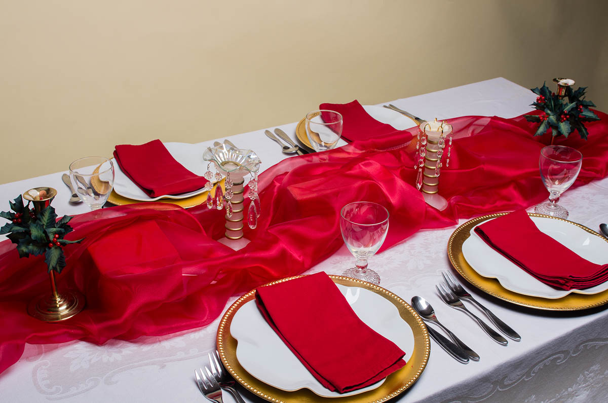 Red Tablecloth