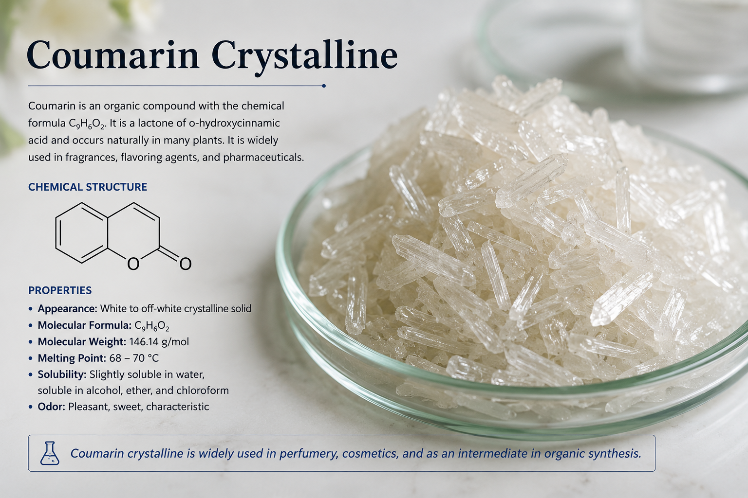 Coumarin Crystalline