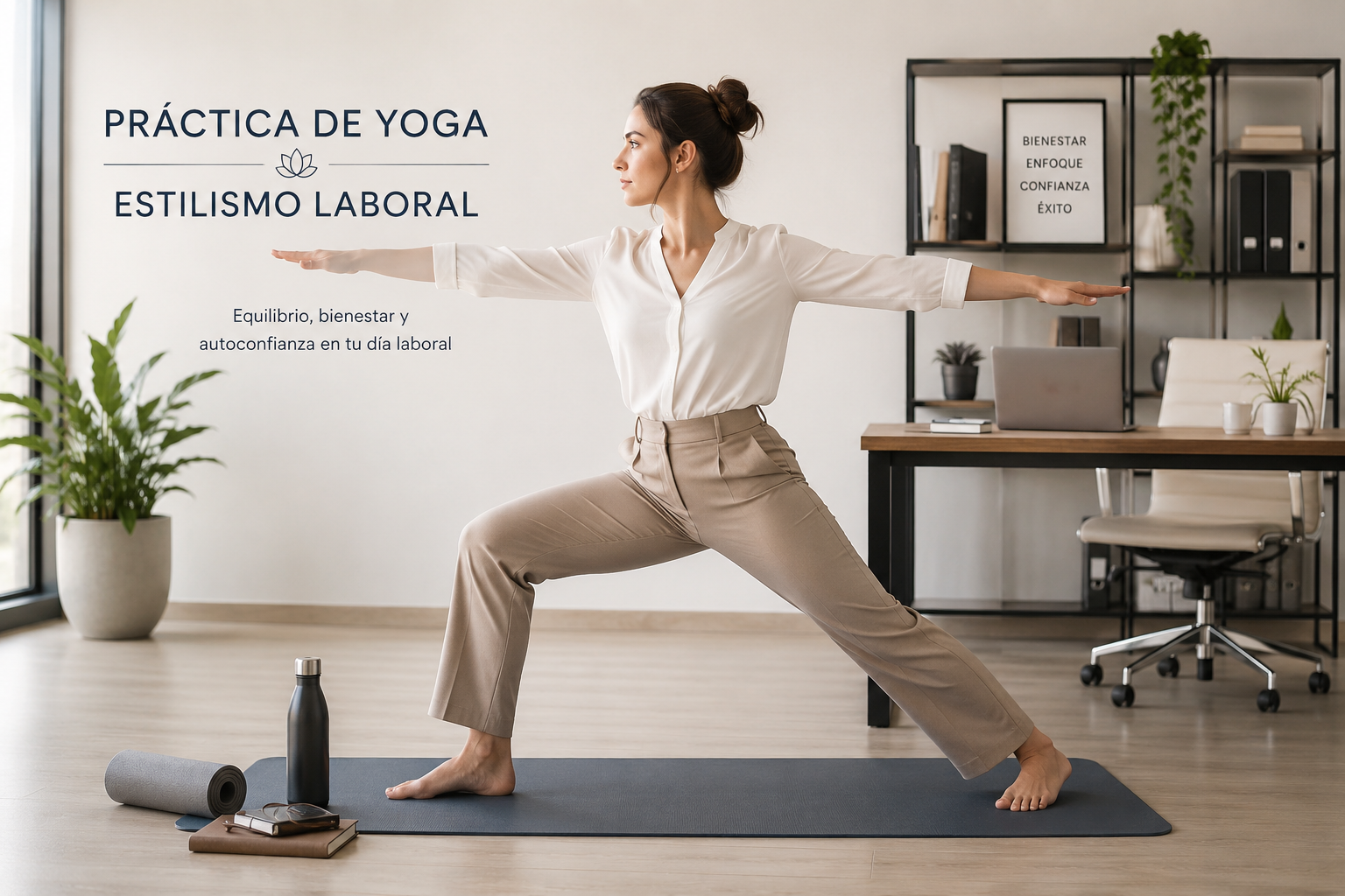 Práctica de Yoga Estilismo Laboral