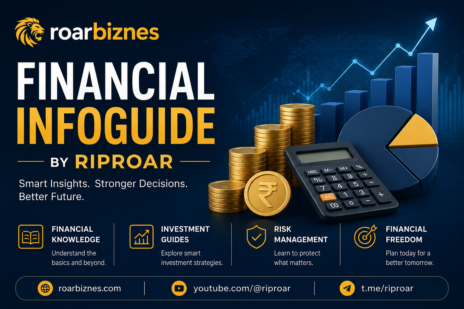 Roarbiznes Financial Infoguide by Riproar