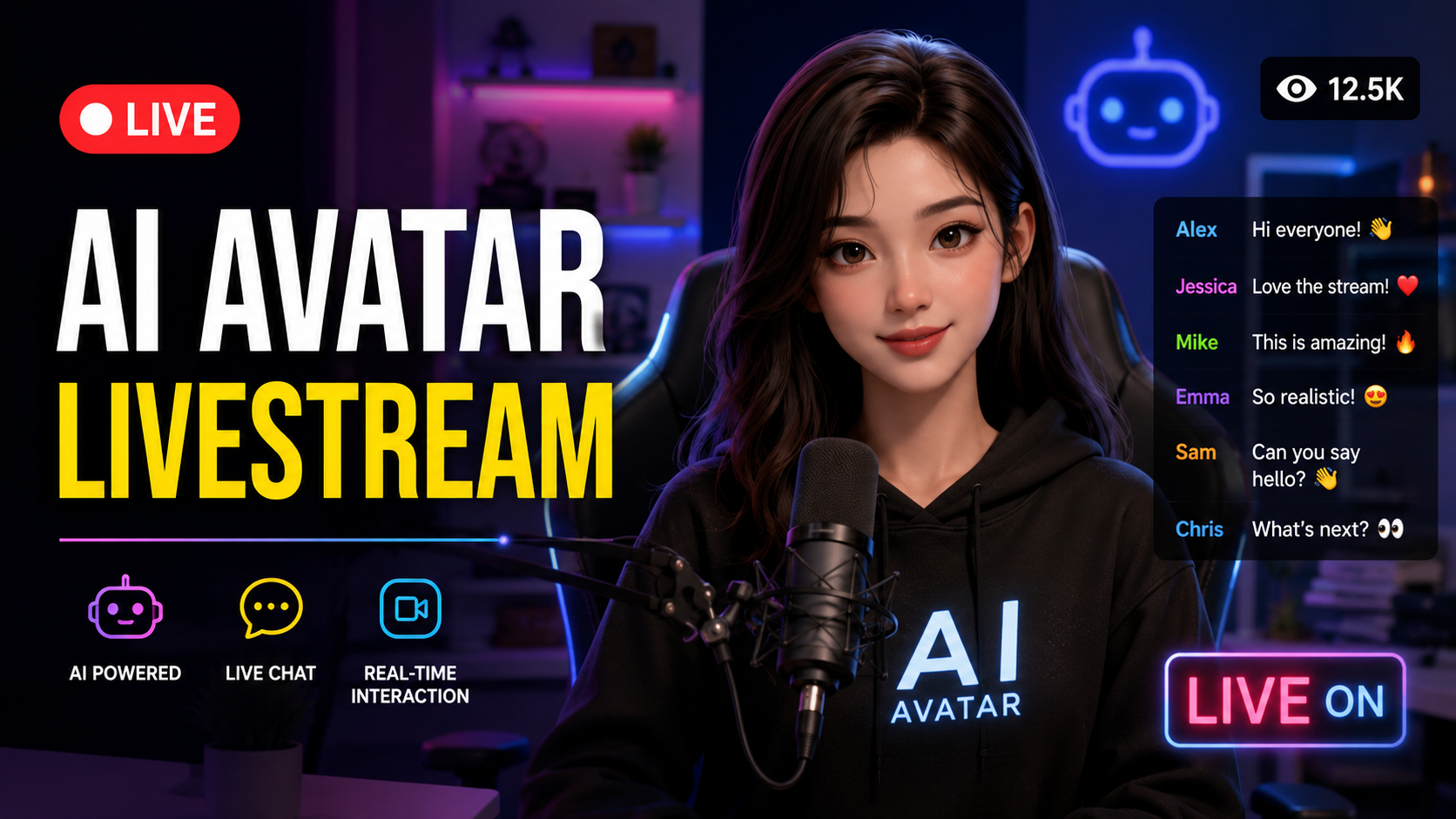 AI Avatar Livestream