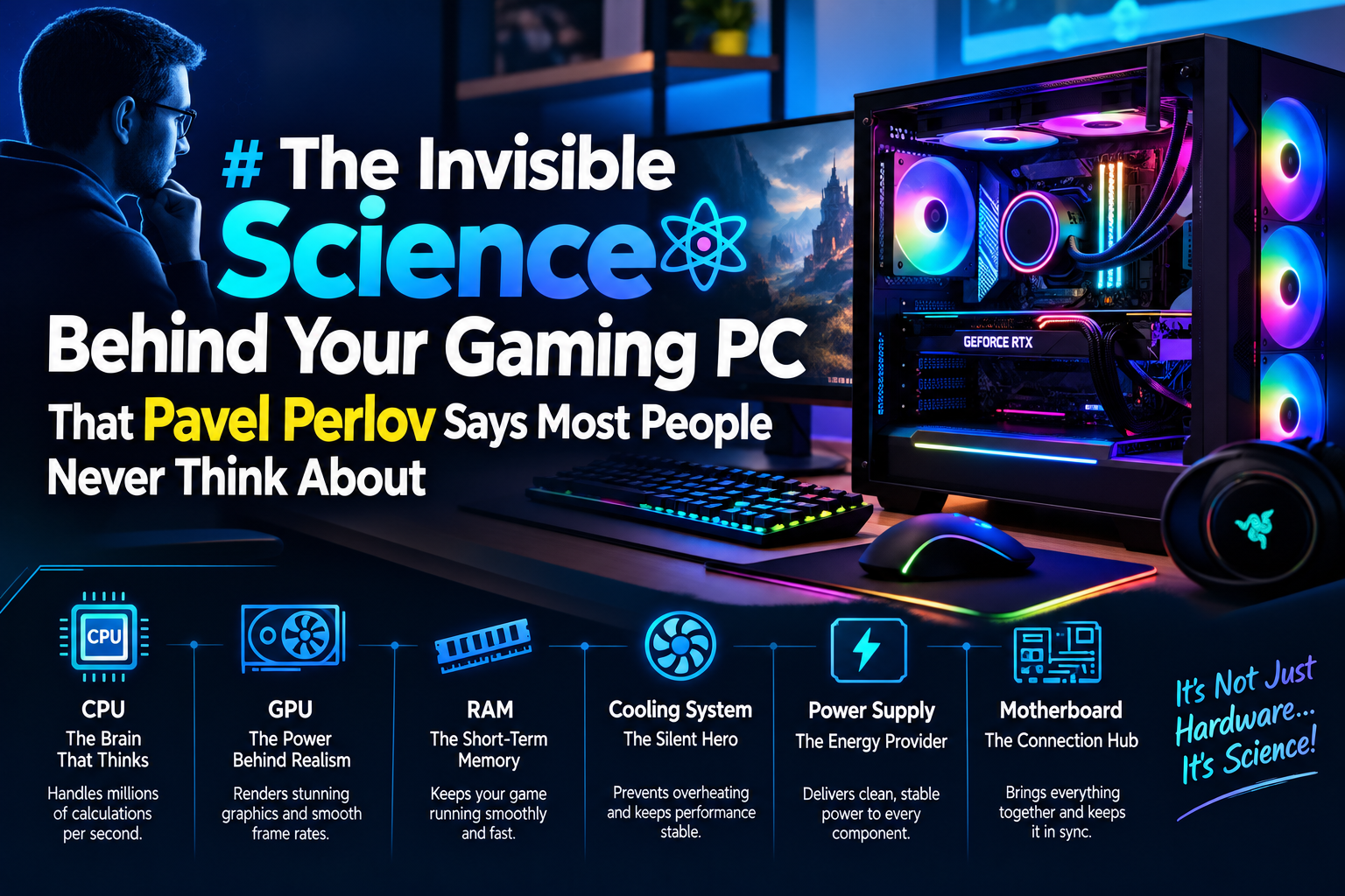The Invisible Science Behind Your Gaming PC That Pavel Perlov Says Most People Never Think About
